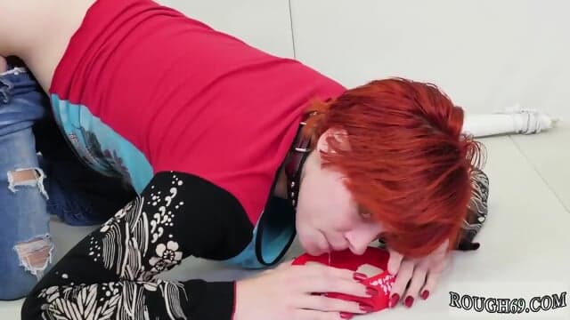 Brutal ass violation Cummie, the Painal Cum Cat