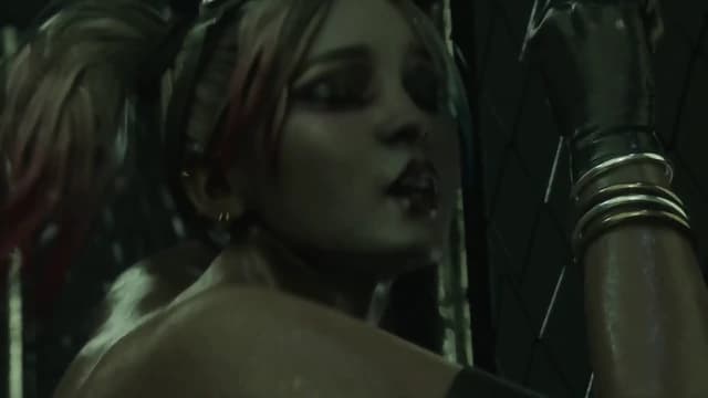 3d cartoon porno for woman - sexy Harley gets a lot of cum from her lover