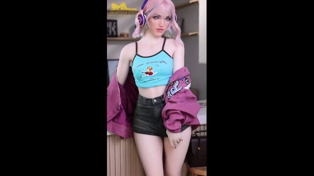 BestRealDoll Silicone Head TPE Body Sex Doll Harmony