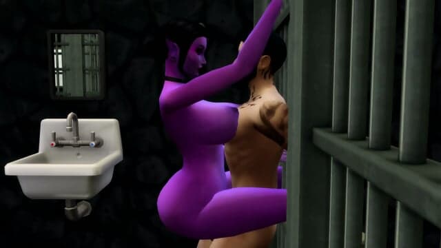 Sims 4 - Hot Alien Prisoners