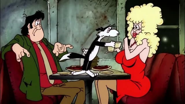 Footrot Flats: The Dog's Tale 1986 - all Cheeky Hobson scenes
