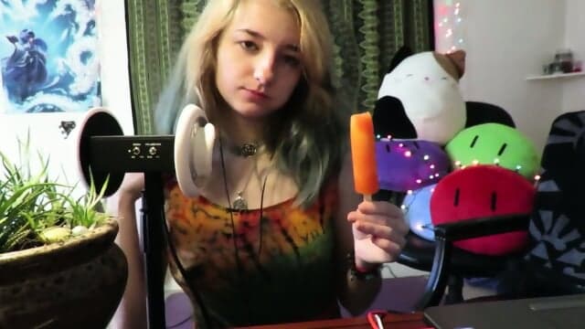 asmr custom orange popsicle.