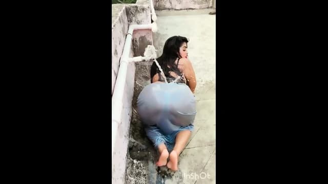 IG Hot Bold Model@shilpa_official_6.9 Sexy Wet Dance