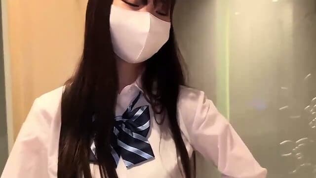 19 Year Old Former Track And Field Athlete Mil Chan's First Thick Ejaculation