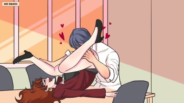 Threesome Under&Below the Table