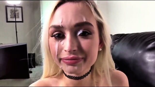Cum Burps Huge Facial