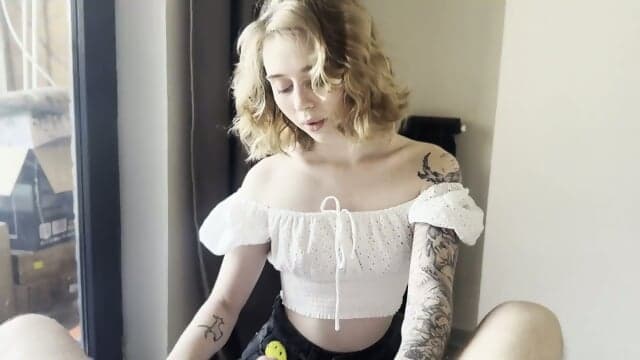 Blowjob she swallowed sperm