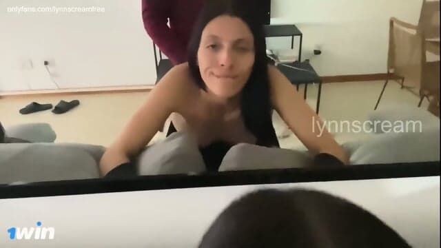 Cheating wife gets a Halloween costume jizzing and messy talking, XXX!