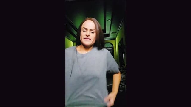 Cynthia culpepper tit flash at end