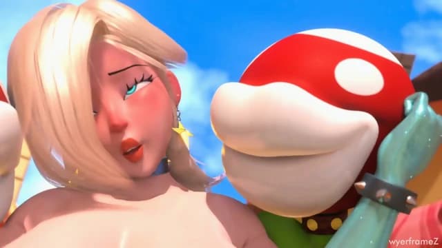 3D Orgy Scene Cum
