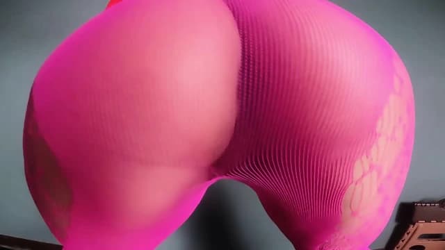 Japanese Big Booty Babe Tina's Holiday Twerk