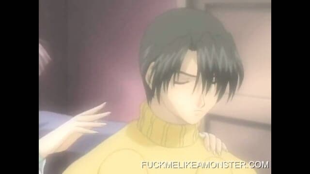 Cum covered japanese anime slut in fuck session gets banged