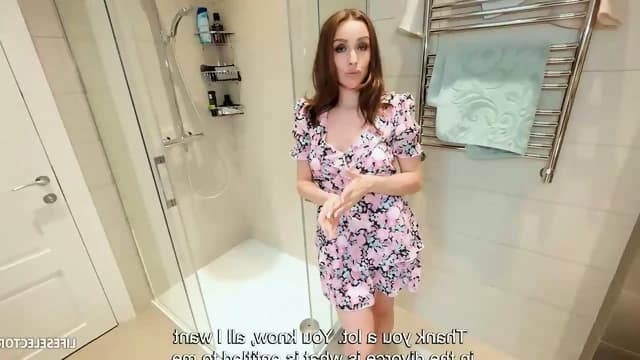 in the middle of a divorce
