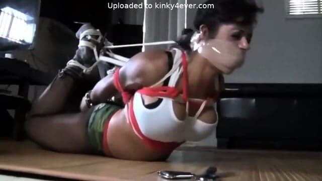 Strong Chick Made Helpless  Kinky4Ever