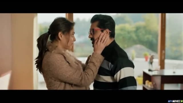 Manjara Fadnnis Kissing Scene in Adrushya Movie