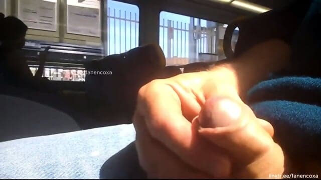 DIckflash Grope cum