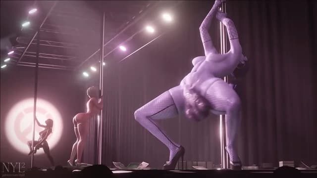Strippers on the Stage