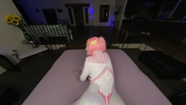 Jewelz Blu As Lacus Clyne Of Mobile Suit Gundam Seed Is So Thirsty Of You