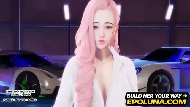 EXID - Pink Hot Ahri Seraphine Akali Hot Kpop Dance League of Legends KDA Hentai