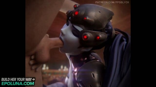 Overwatch Widowmaker Face Fuck