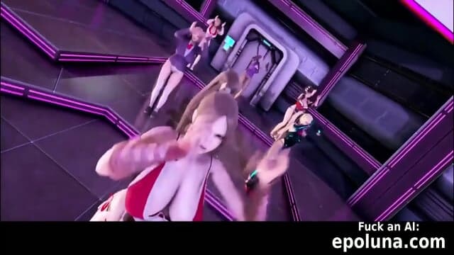 katsumi marie rose and others just dancing around like crazy