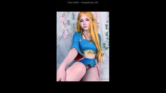 Emiigotchi The Horny Elf Masturbates