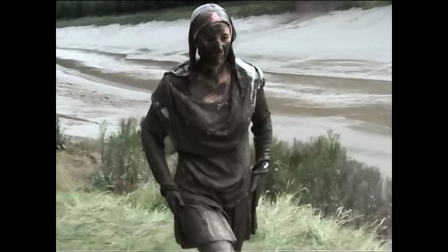 In the mud