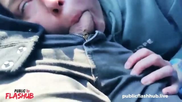 Mostrou o pau pra uma estranha no Ã´nibus e ganhou um boquete gostoso