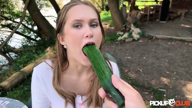 Pickup Club - Long-legged Teen Girl Has Crazy Sex In Public Place