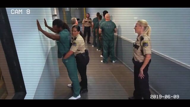 Horny Prison Guard Fucks BBC