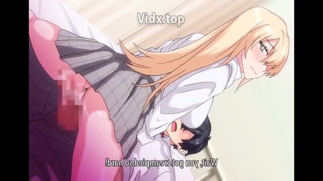Hottest Threesome In Anime, Hentai FFM With Creampie And Squirt