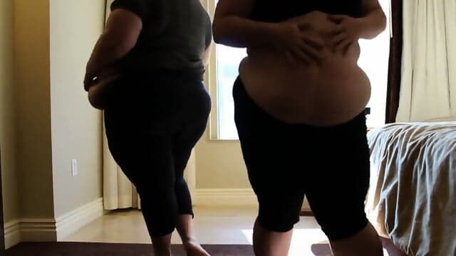 SSBBW Belly Bumping