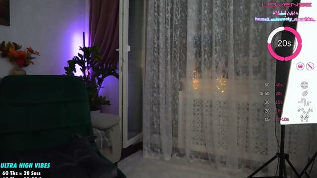 Hot Woman With Nice Tits Under Slow Glowing Lights Lifts Her Ass And Shows Her Tight Hole And The Slow Rhythm Keeps The Tension High Inside A Hot Solo Cam Performance