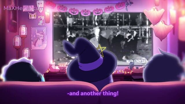 Hallowen Night Filled With Pleasure And The Risk Of Getting Caught (Cartoon Parody)