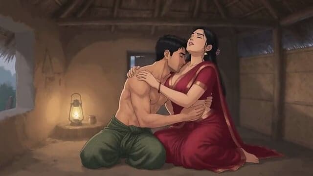 Forest Men Fucked Horney Aunty