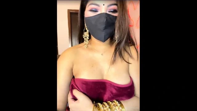 Berry Blossom Boobs Pressing And Talking