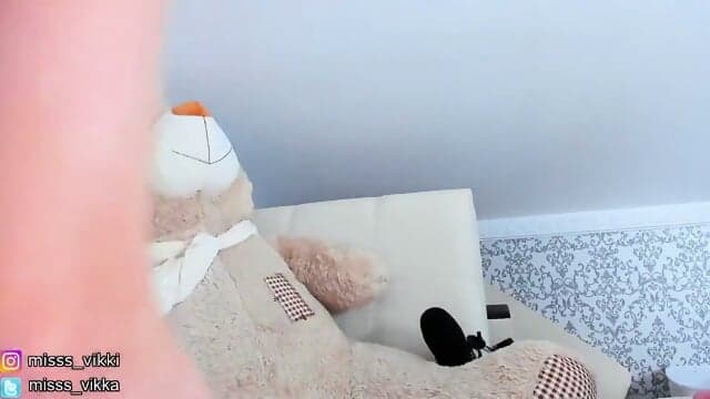 Misss Vikky Machine Fucked Brunette-teen