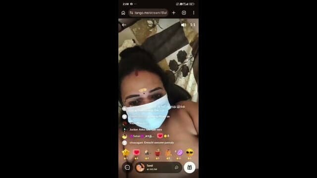 Tamil Couples Fun Session On Tango ðð±ð¥µð¦ð¤¤ððð