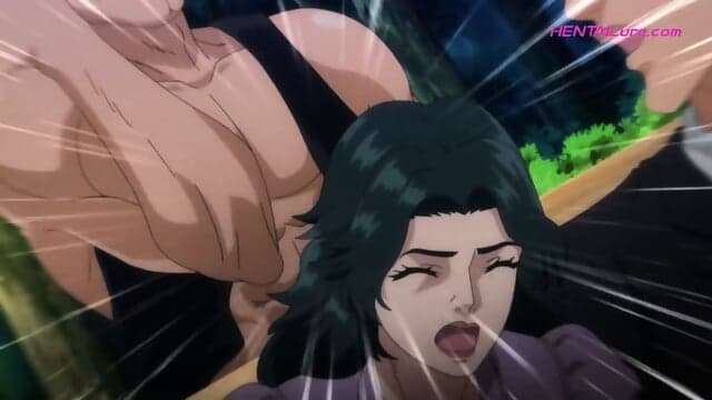 Bara Muscle Hunter Fucks Ass Open In Hard Park Breeding â Dubbed Gay Anime