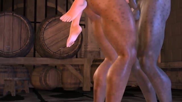 Space Princess Penetration Sex 3D