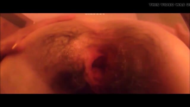 Huge gaping hairy pussy