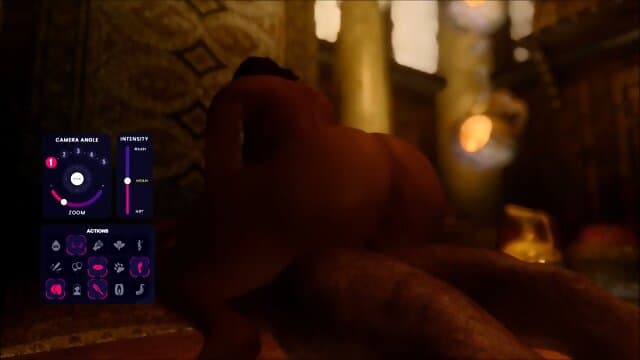 White Whore Sucks Huge Monster Cock