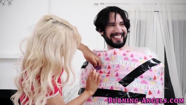 Blonde alt teen fucked doggystyle