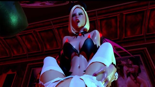 Monster Boobs Slut Wanks Her DICK and Hands Her Huge Penetration