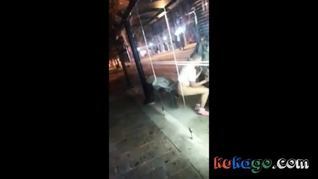 Homeless man getting head in down town Baltimore City