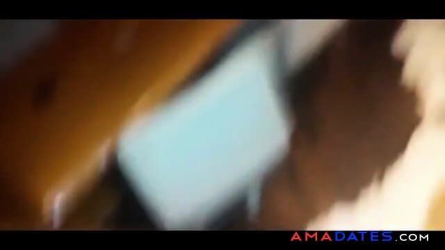 Husband Penetrates Girls Pussy with Big Black Dildo