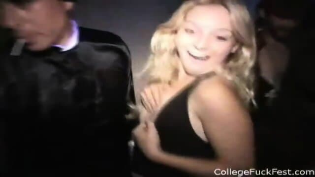College girls next door fucked at mega orgy